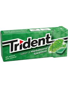 CHICLE TRIDENT HIERBABUENA 24 UNDS