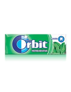 CHICLE ORBIT HIERBABUENA 30 UNDS